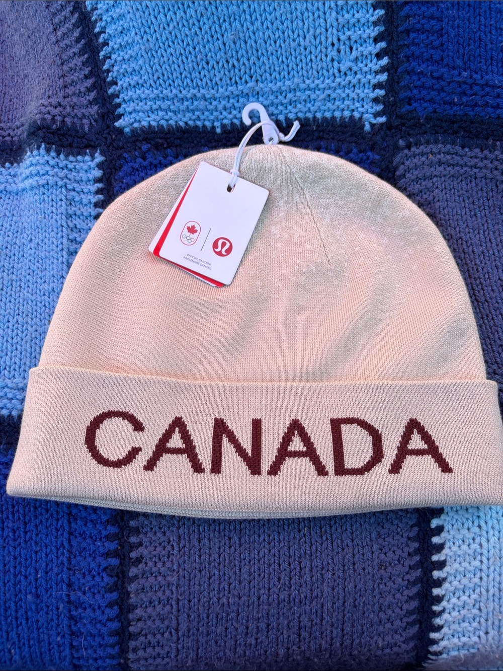 lululemon athletica Wool Blend Team Canada Beanie Official Athlete Collection